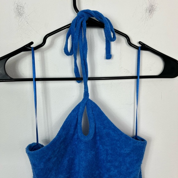 NWT Hollister Terry Halter Mini Dress Sz XS - Picture 8 of 12